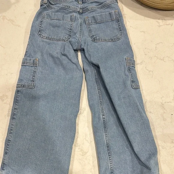 Abercrombie Blue Cargo Jeans - Picture 2 of 4